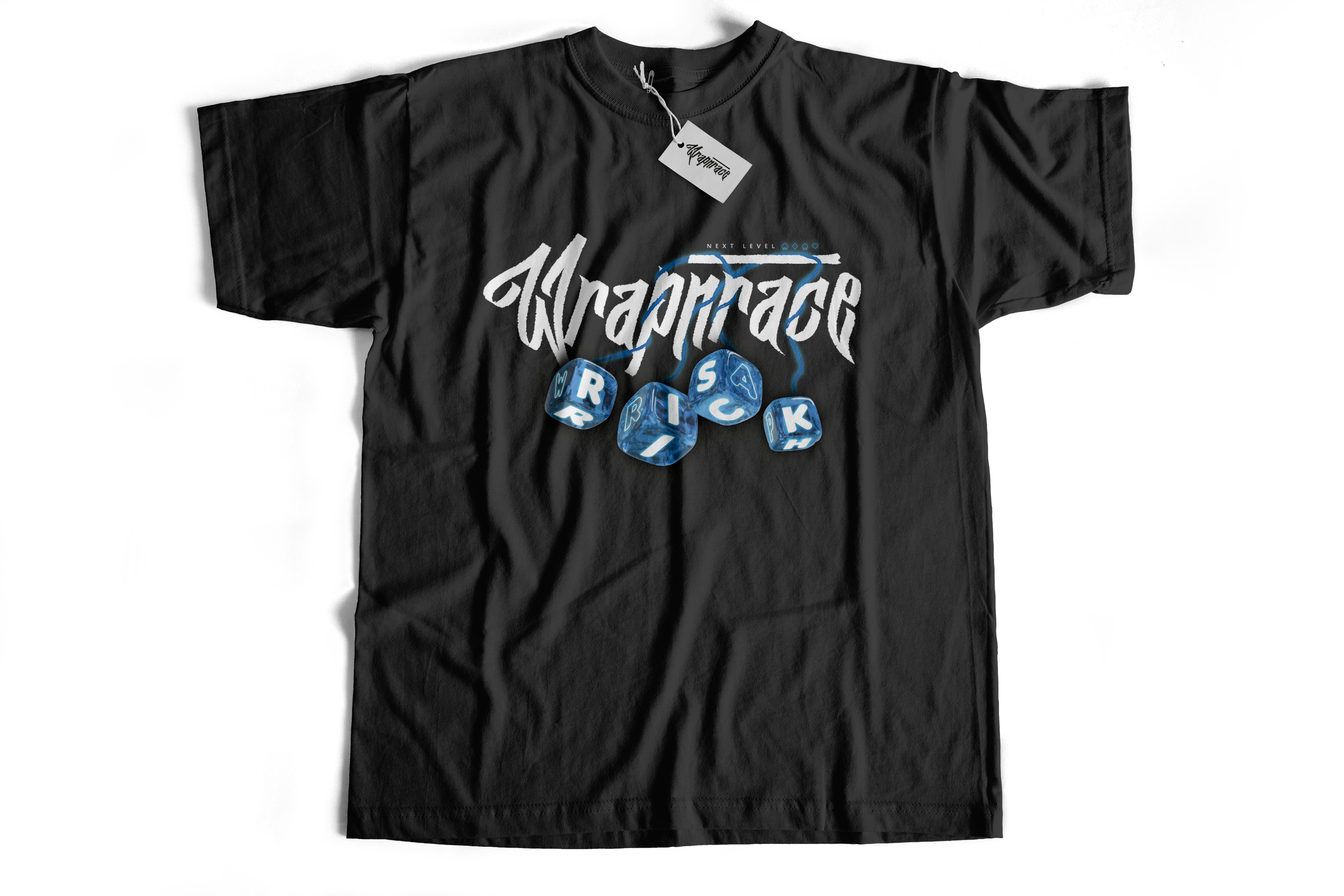 T-shirt noir WRAP25 T-shirt noir WRAP25