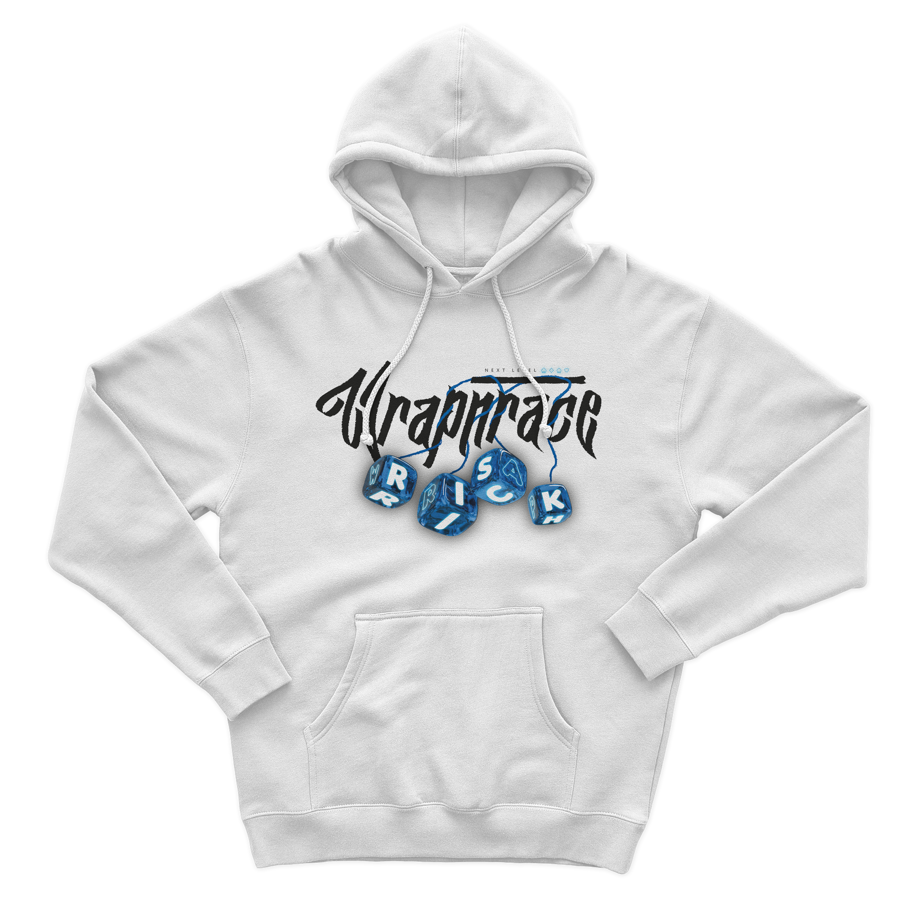 Sweat Ă capuche blanc WRAP25