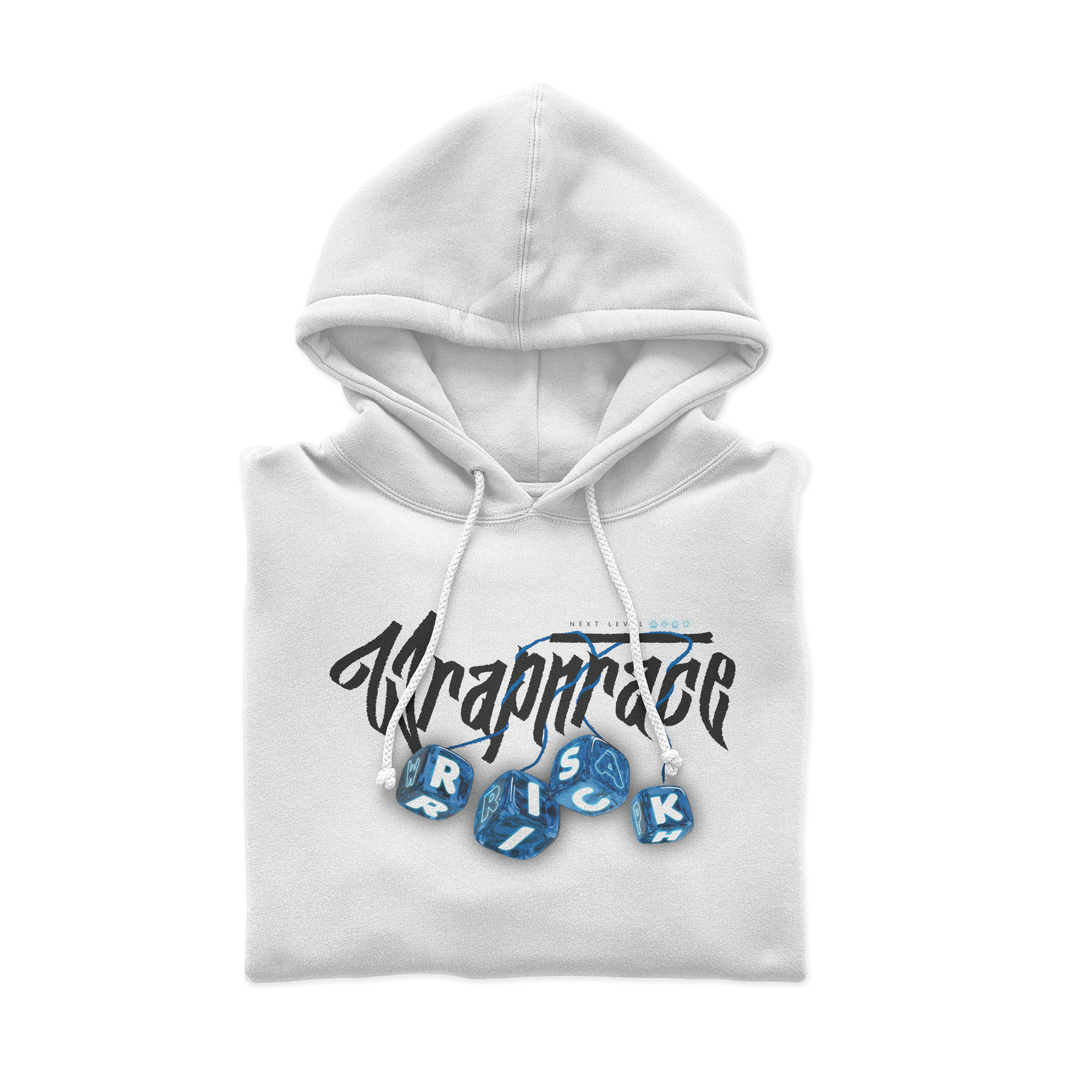 Sweat Ă capuche blanc WRAP25