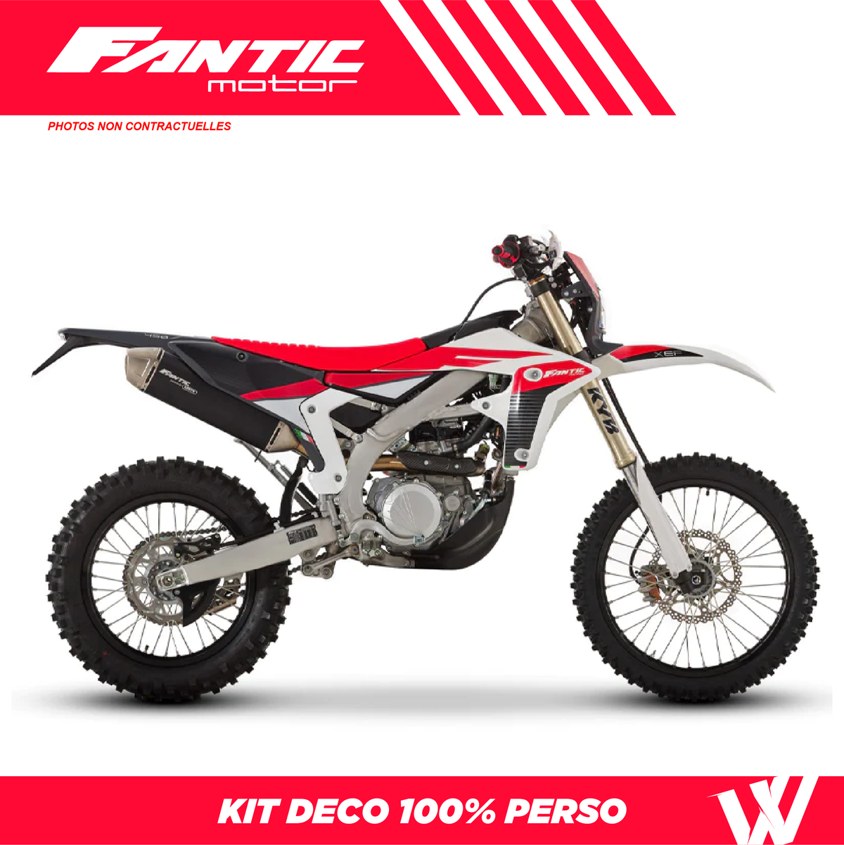 Kit déco Fantic Cross | 100% personnalisable