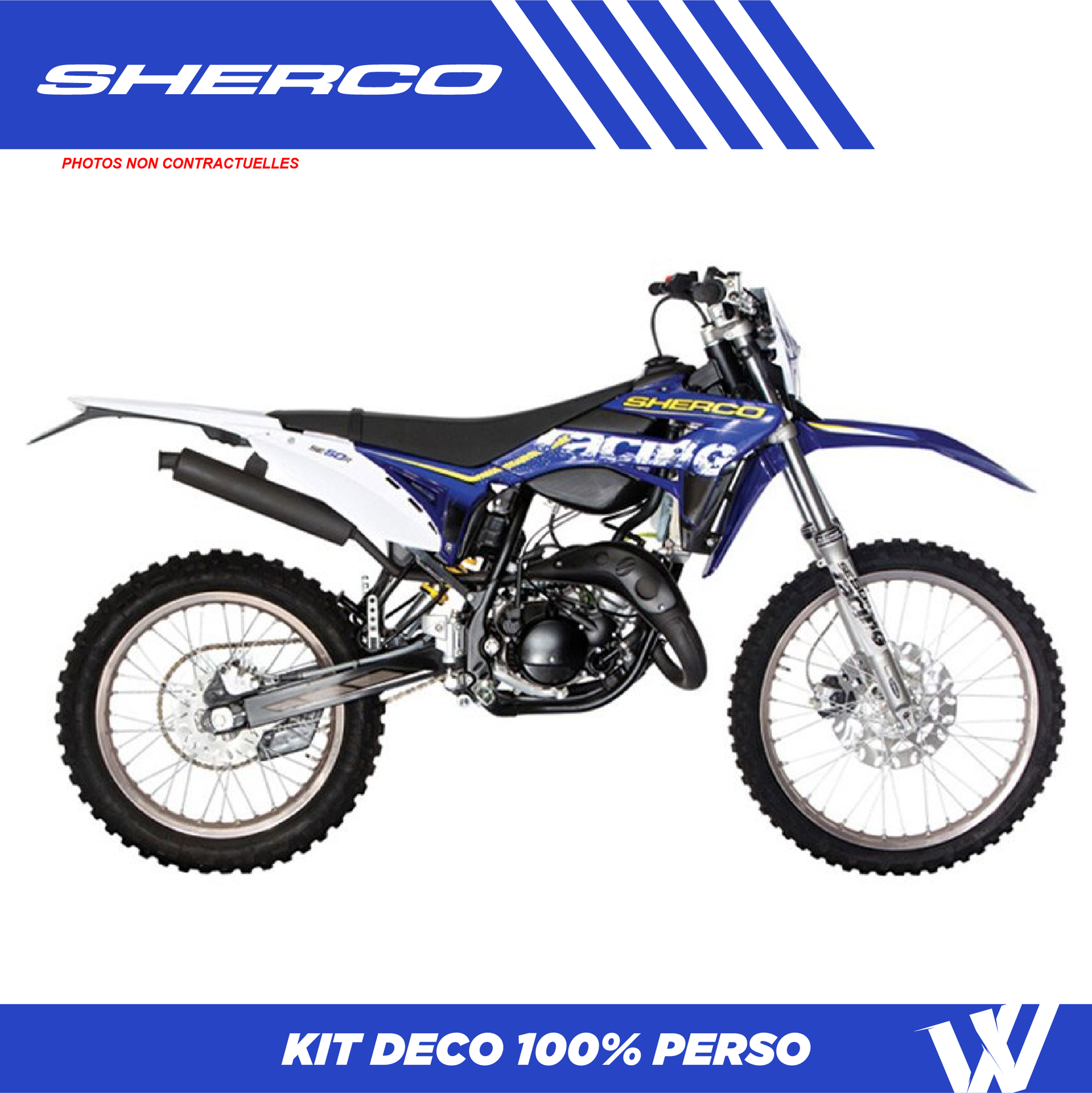 Kit déco Sherco 50cc | 100% personnalisable