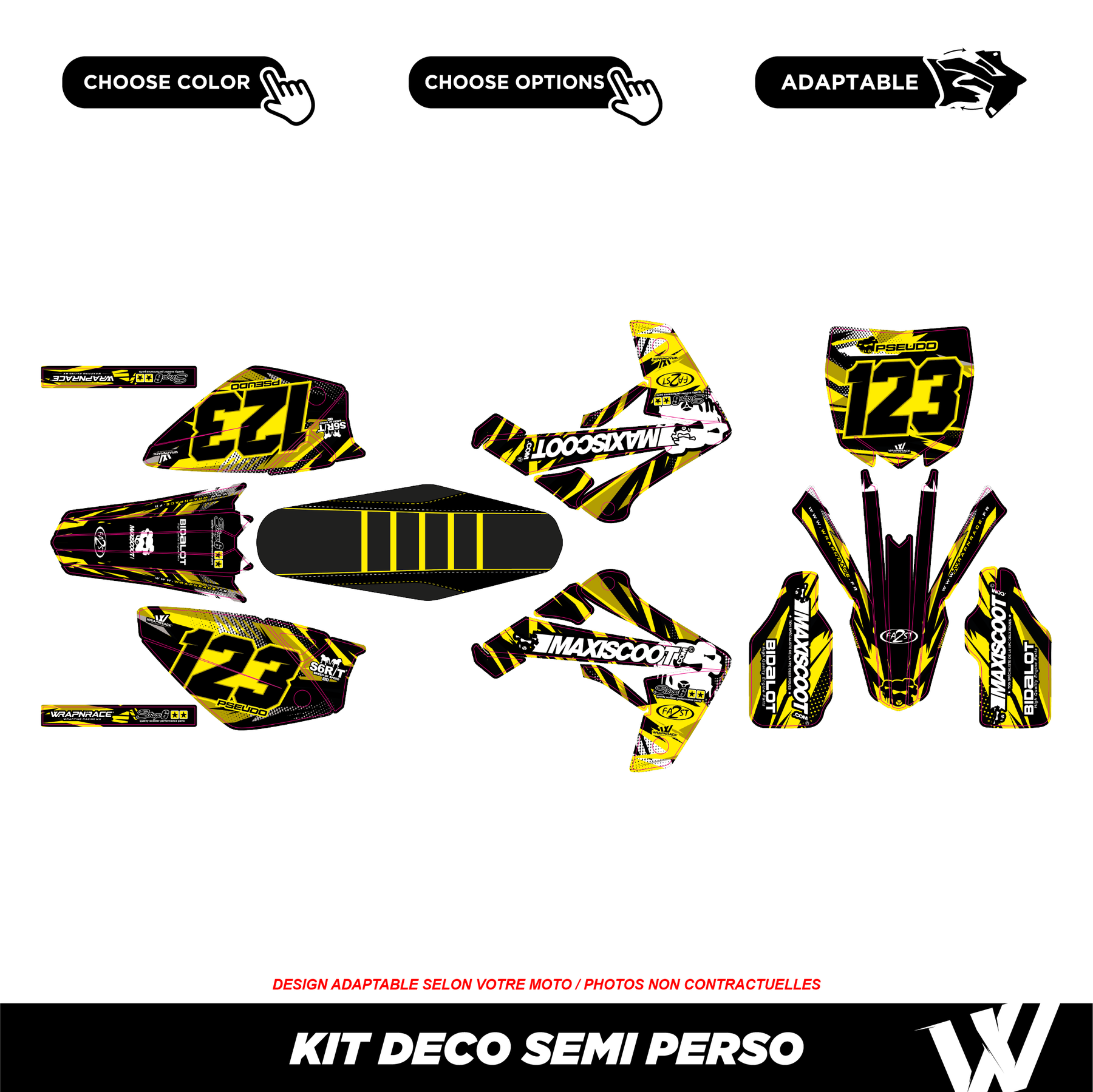 Kit déco FAZE | Semi Personnalisable