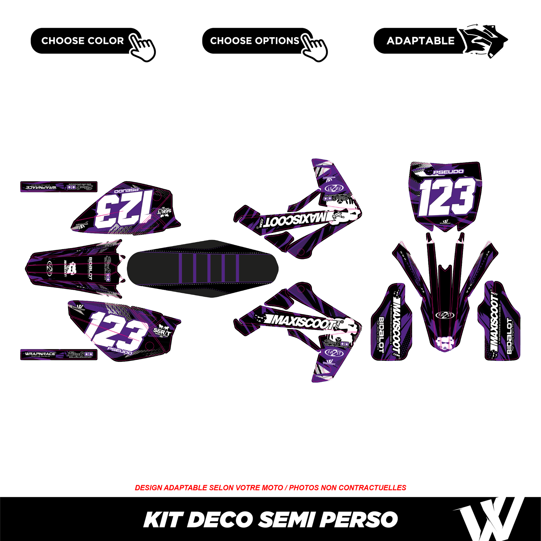 Kit déco FAZE | Semi Personnalisable