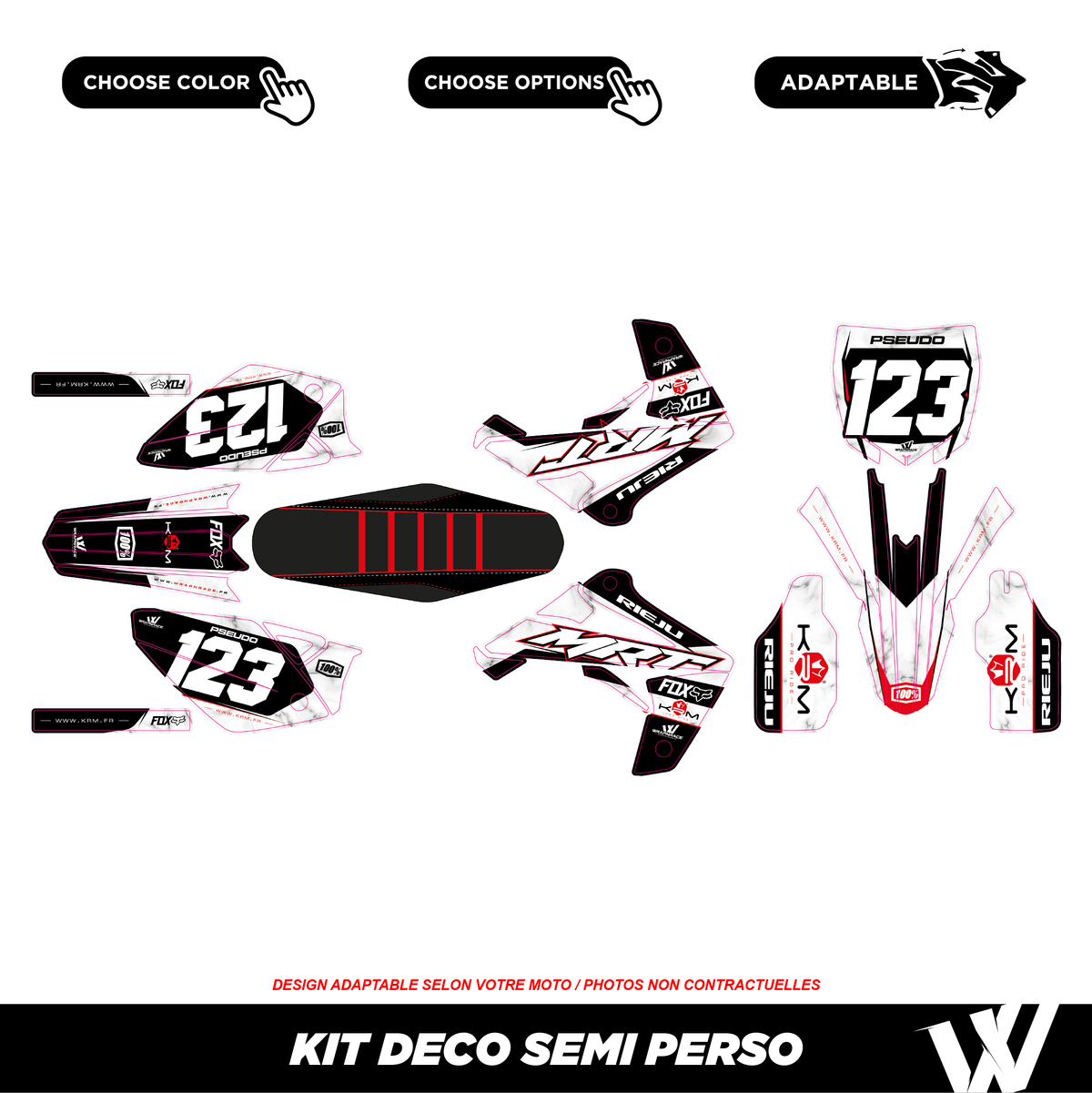 Kit déco Beta 50cc | 100% personnalisable