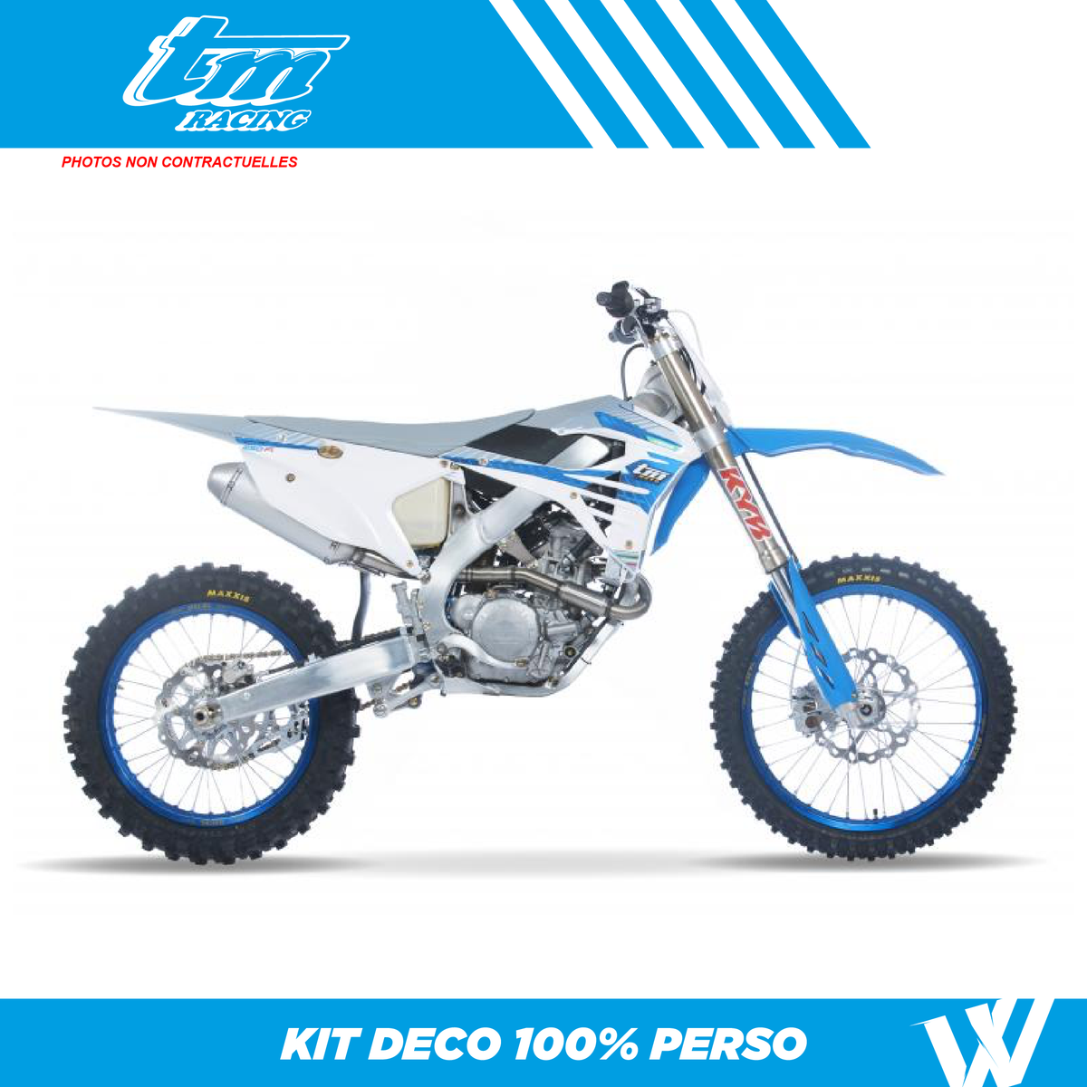 Kit déco TM RACING Cross | 100% personnalisable