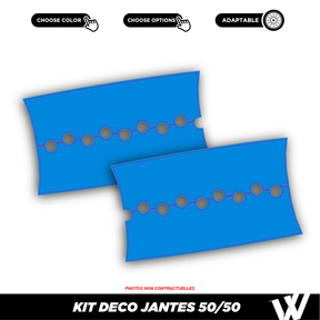 Kit déco jantes 50/50