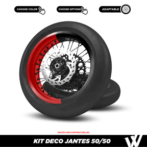 Kit déco jantes 50/50