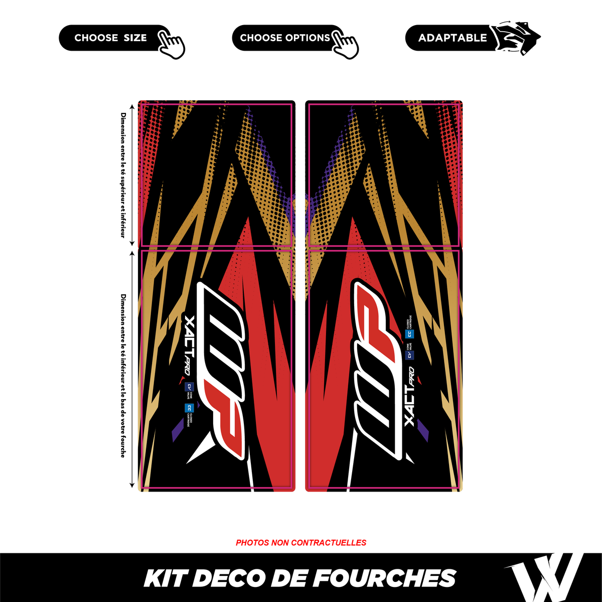 Kit déco fourche | 100% personnalisable