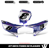 Kit déco fonds de plaques | 100% personnalisable