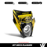 Kit déco plaque phare/cross | 100% personnalisable