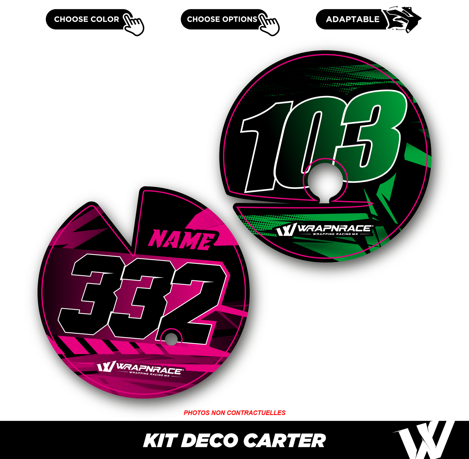 Kit déco carter | 100% personnalisable