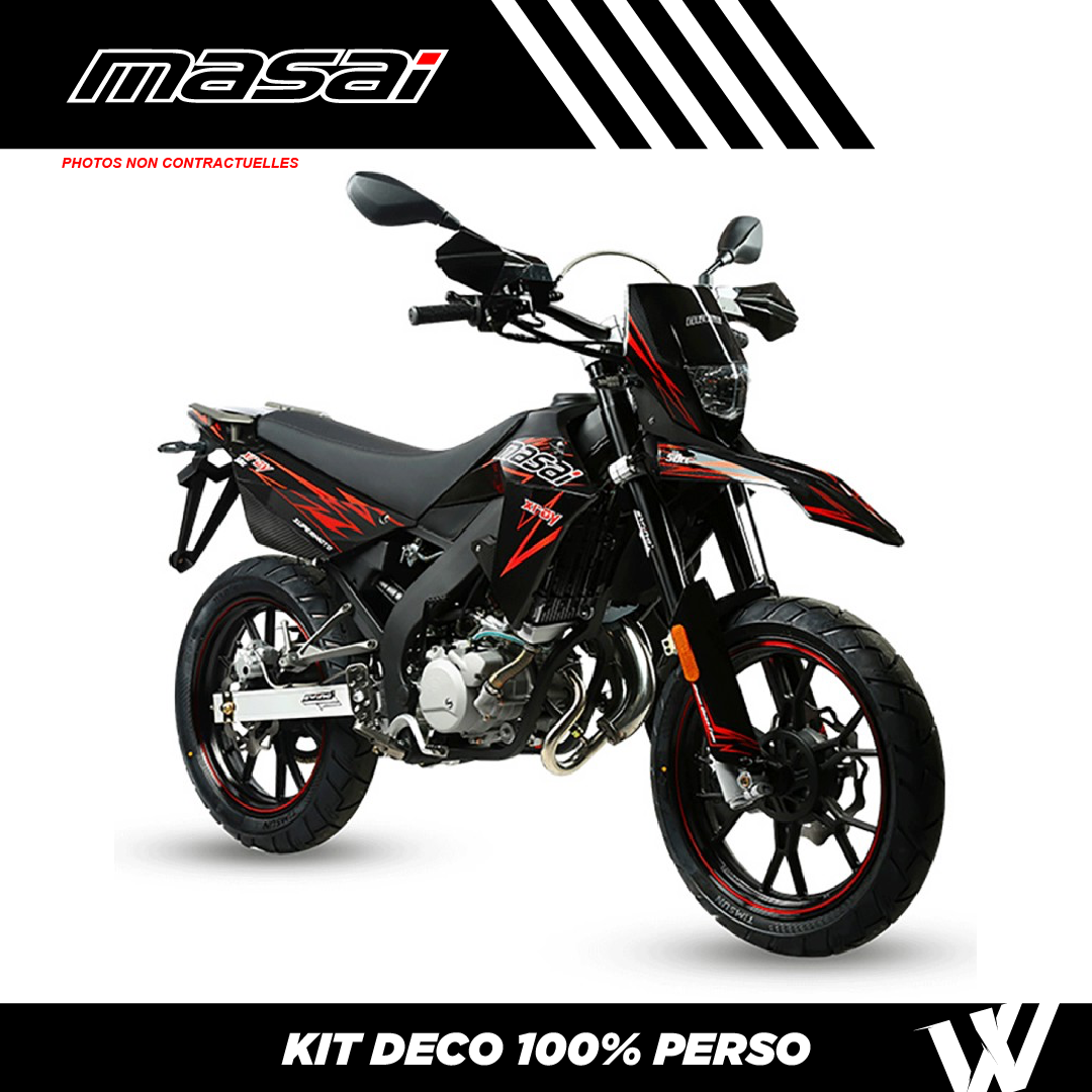 Kit déco Masai 50cc | 100% personnalisable