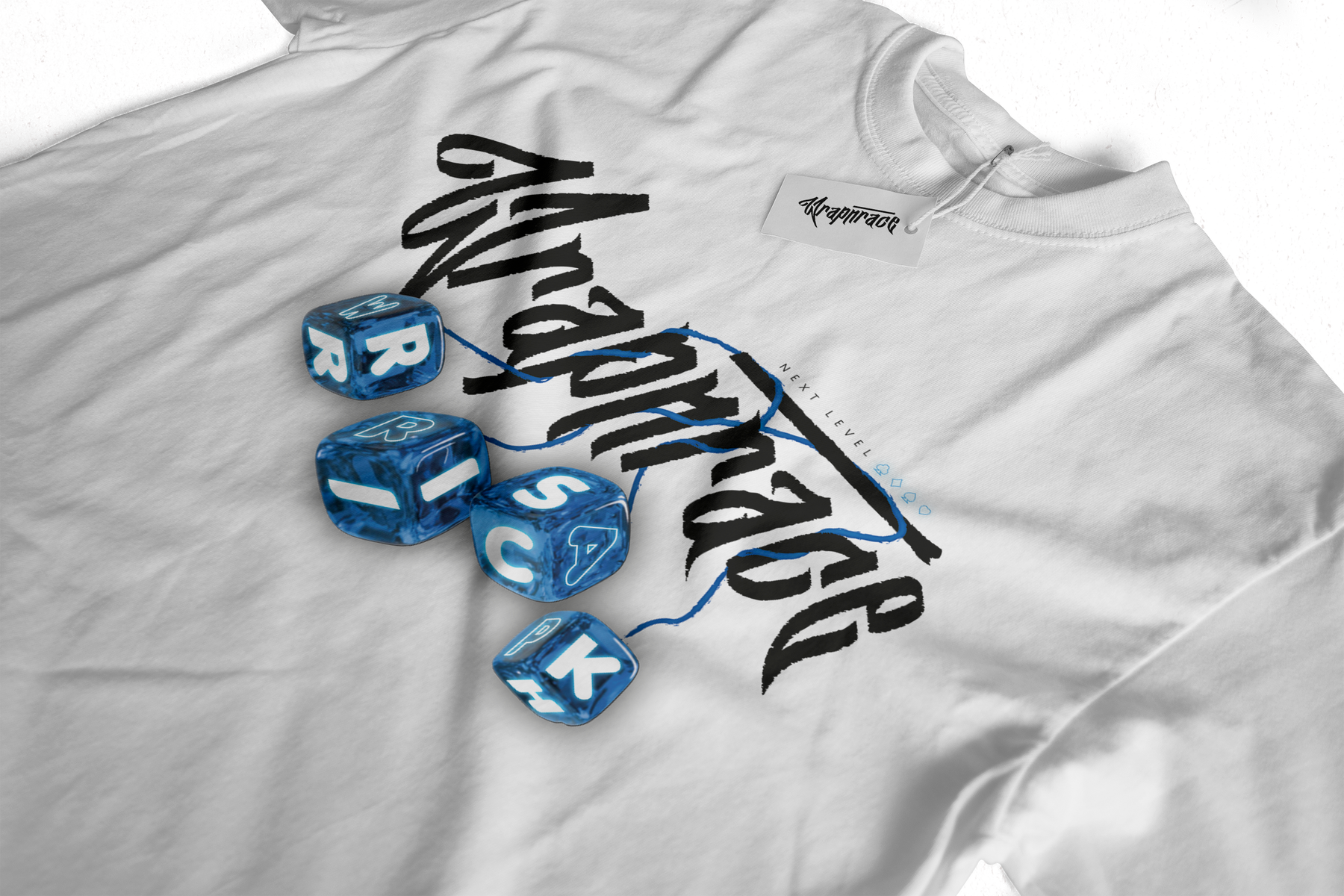 T-shirt blanc WRAP25