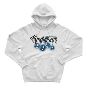 Sweat à capuche blanc WRAP25