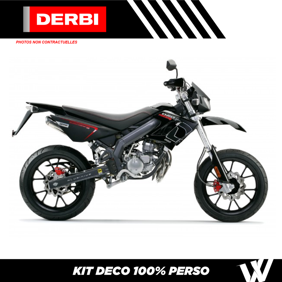 Kit déco Derbi 50cc 100 personnalisable