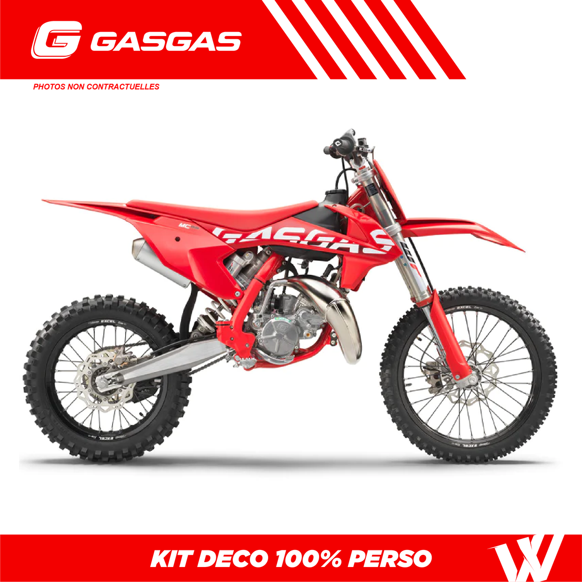 Kit déco Gasgas Cross | 100% personnalisable