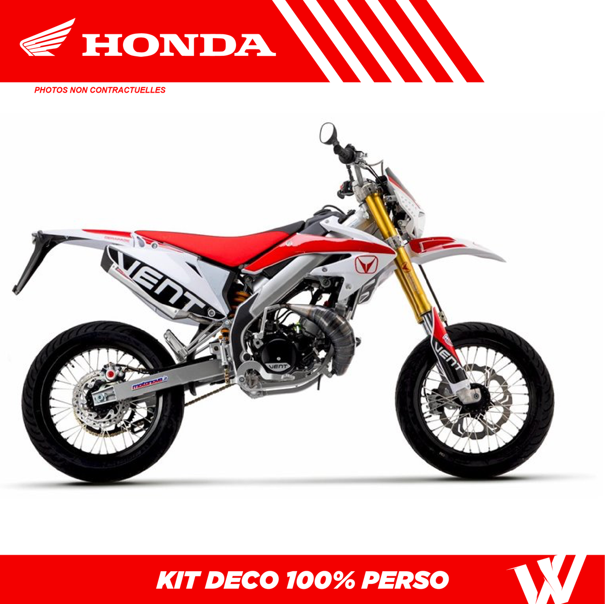 Kit déco Honda 50cc | 100% personnalisable