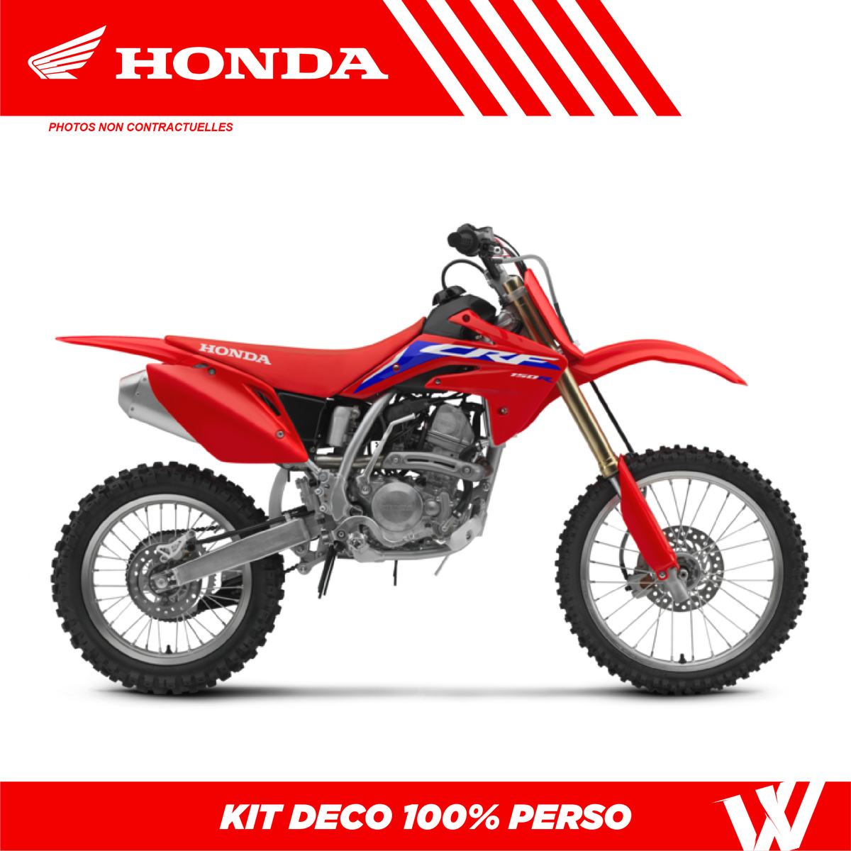 Kit déco Honda Cross | 100% personnalisable