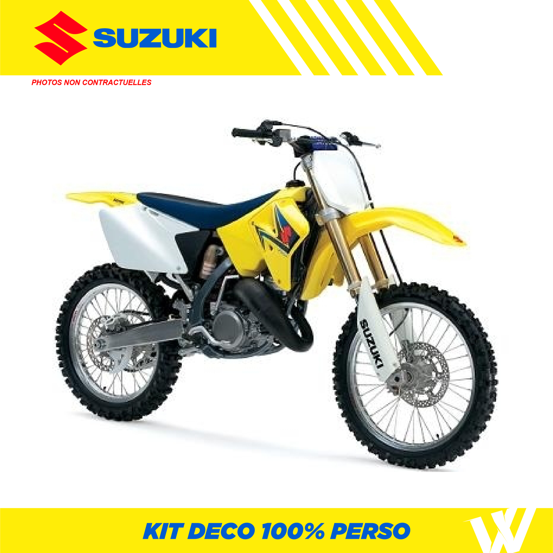 Kit déco Suzuki Cross | 100% personnalisable